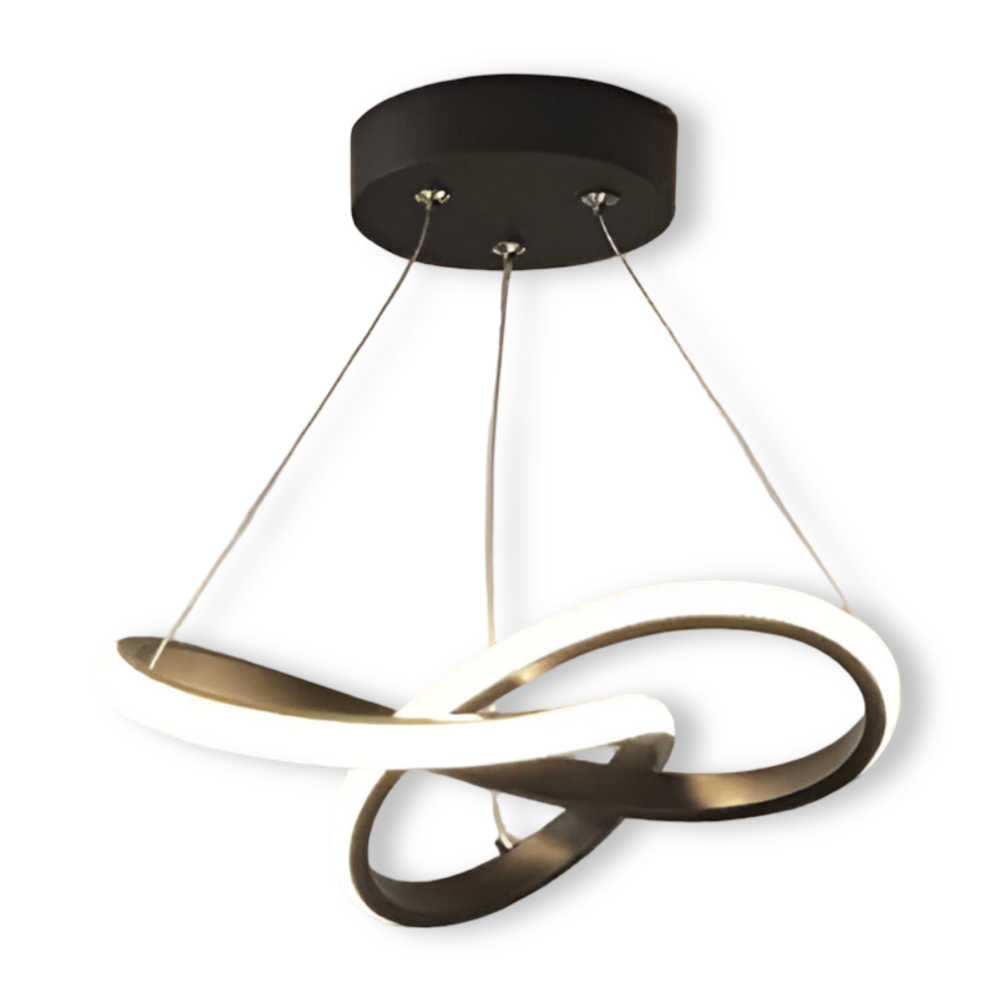 Energieffektiv designlampa Spirale, 24 cm. Modern LED taklampa för stilfull inredning och belysning.