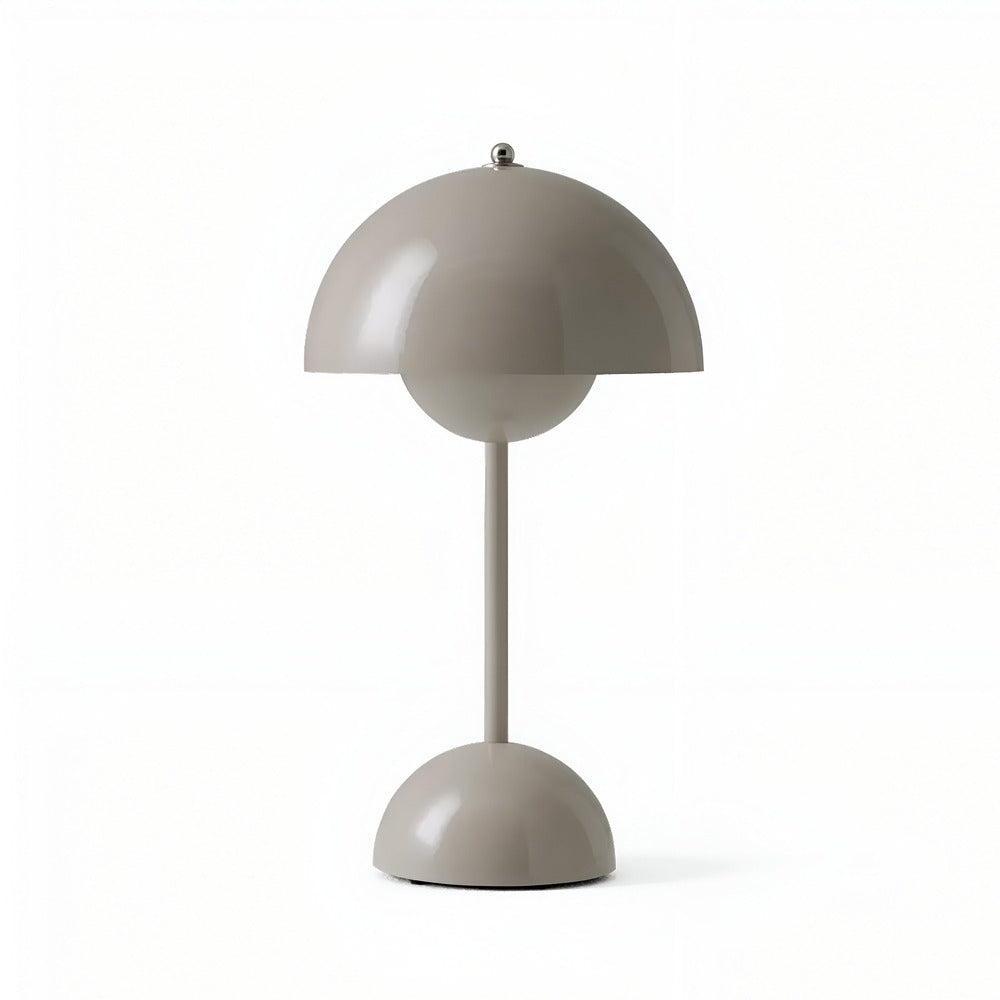 Touchlampa svamp, modern LED bordslampa, sladdlös och uppladdningsbar dekorationslampa.