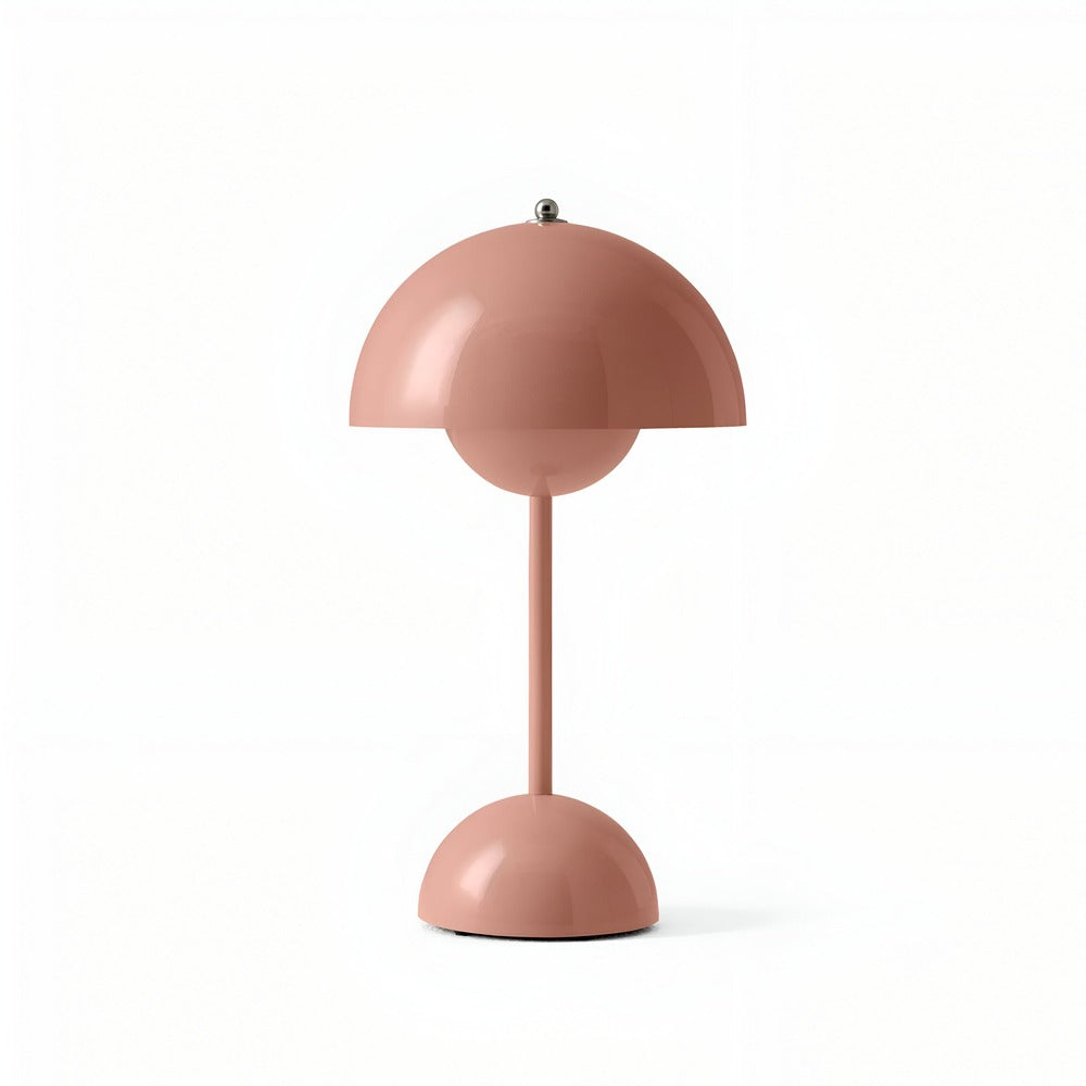 Modern sladdlös svamplampa, LED uppladdningsbar designlampa, perfekt som dekorativ nattlampa.