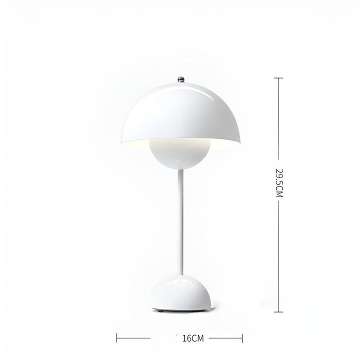 Unik svamplampa LED, modern designlampa med touchkontroll för trådlös belysning.