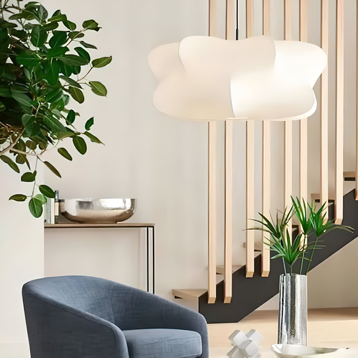 Wabi Sabi hänglampa, justerbar höjd. Modern taklampa i japansk stil, perfekt för entrén.