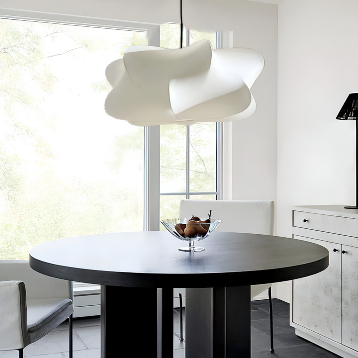 Unik taklampa, Wabi Sabi minimalistisk stil. Hänglampa som kompletterar modern japansk inredning.