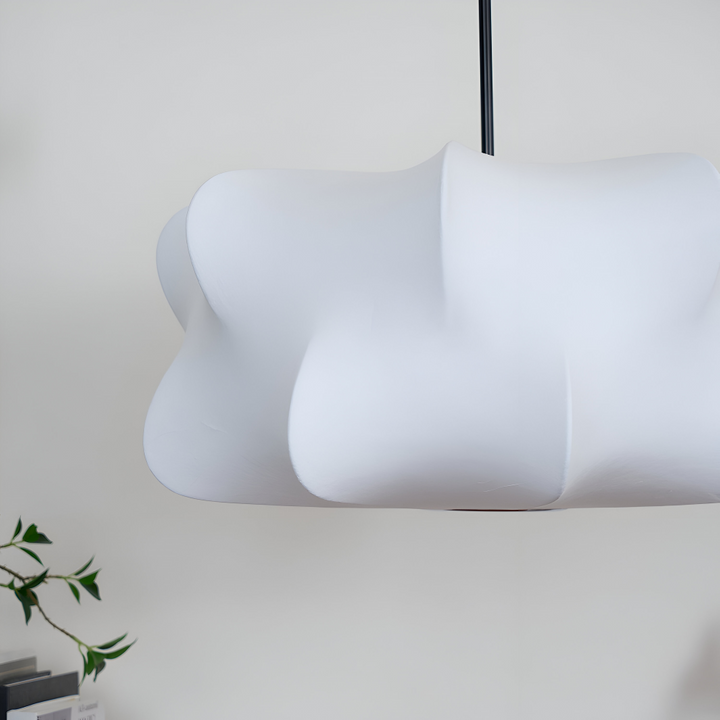 Stilfull Wabi Sabi hänglampa med LED. Modern taklampa som passar både kök och matplats.