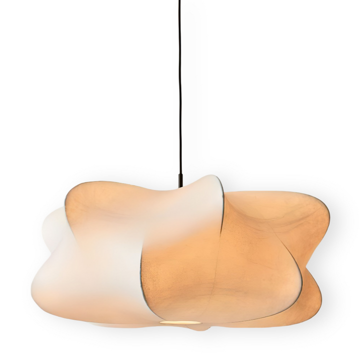 Wabi Sabi taklampa, konstnärlig design. Pendellampa i modern stil, perfekt för att skapa fokus.