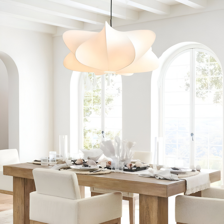 Modern japansk pendellampa, Wabi Sabi inspiration. Hänglampa som förhöjer inredningen i hemmet.