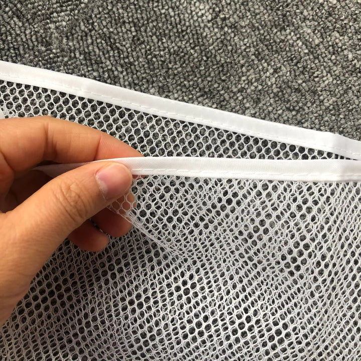 Smidigt förvaringsnät för barnens badleksaker med mögelresistent material