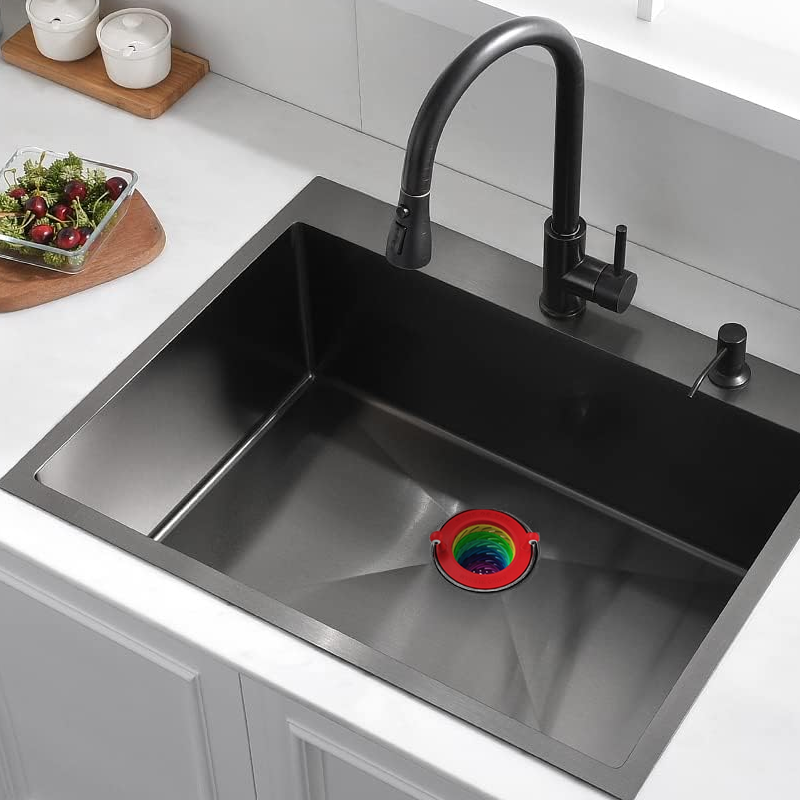 Monster diskho sil för köket, tillverkad av PP, färgglad och rolig design, kompakt storlek som passar standarddiskhon.