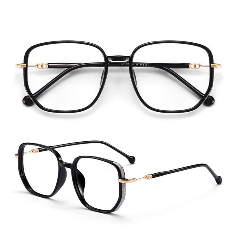 Effektiva Livia unisex läsglasögon, multifokala med blåljusskydd. En stilren synhjälp för modern vardag.