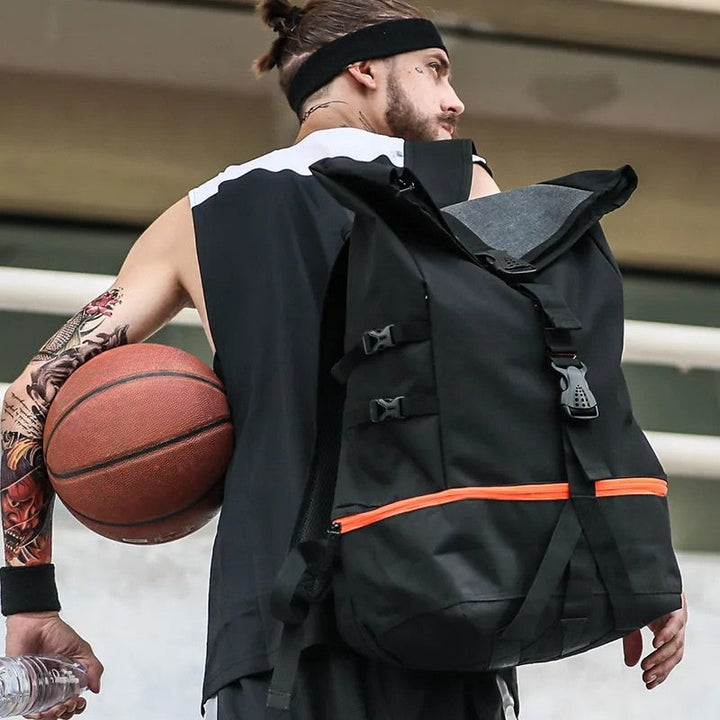 Multifunktionell 35L unisex sportryggsäck, idealisk för resor & träning. Smart organisering för aktiv livsstil.