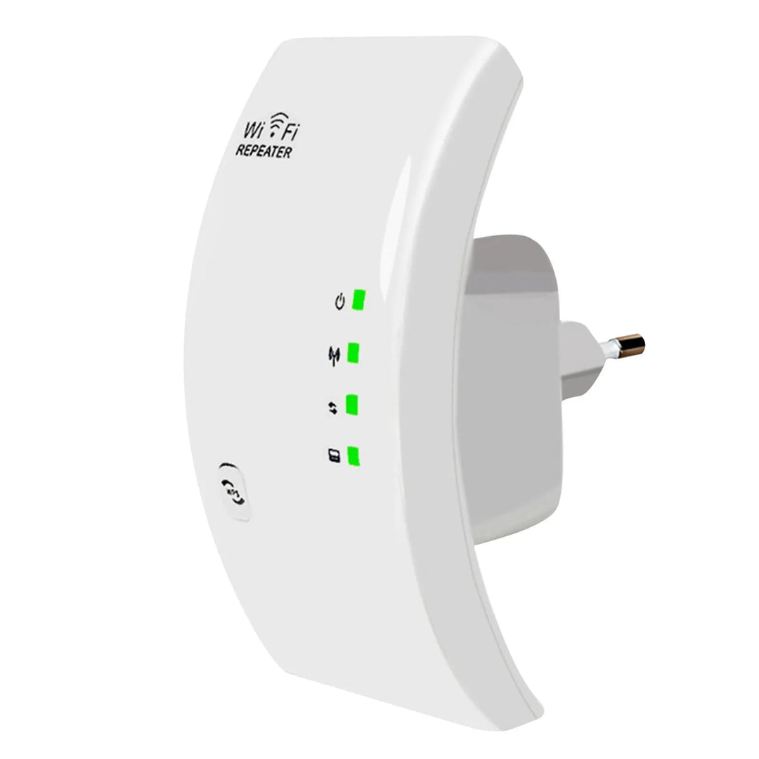 Kompakt NetBoost WiFi-förstärkare för ett starkare och mer pålitligt trådlöst nätverk i varje rum.
