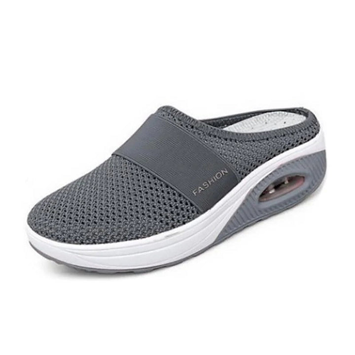 Slip-on skor för dam med mjuk ovandel och ergonomisk passform