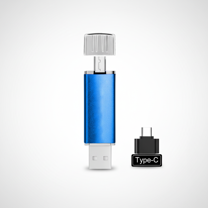 Höghastighets OTG USB-minne som säkerställer snabb och effektiv filöverföring för din data.