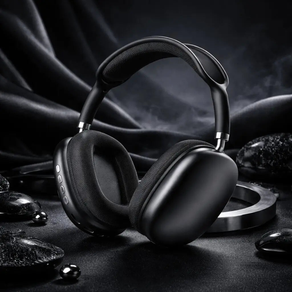 Ergonomisk design på over-ear-hörlurar för maximal komfort