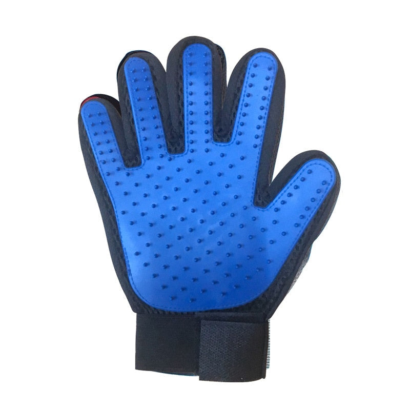 Ergonomisk groominghandske för enkel & effektiv pälsvård av hundar & katter.