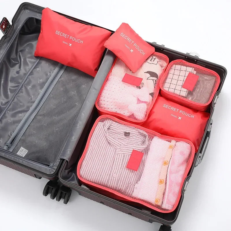 Ordning och reda i resväskan med smidiga packpåsar och necessär