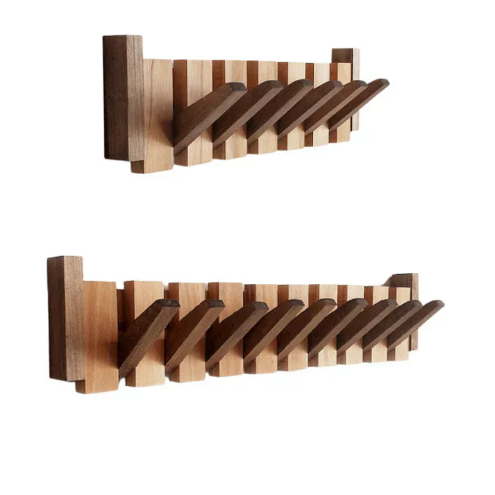 Innovativ väggkrok i pianodesign. Optimal förvaring för småsaker och praktisk heminredning.