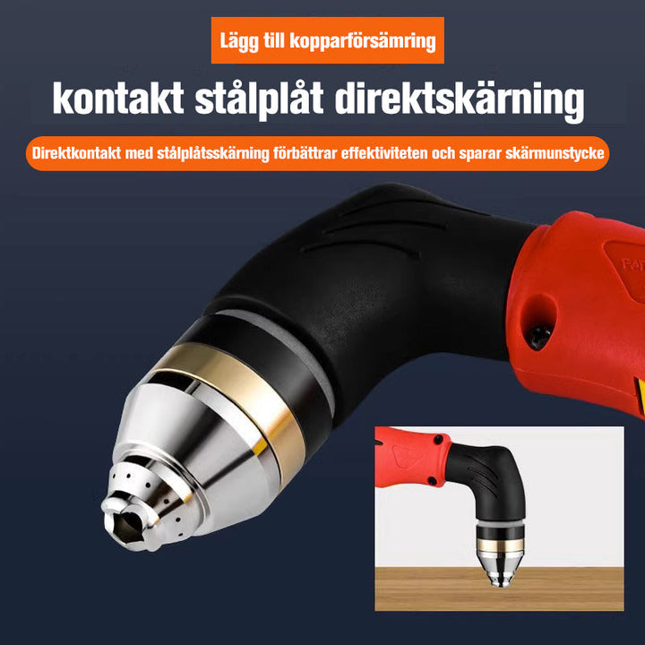 Plasma skärpipa skyddshölje i keramik, hållbar och exakt, idealisk för P80 elektrodpipa med slät yta och hög effektivitet.