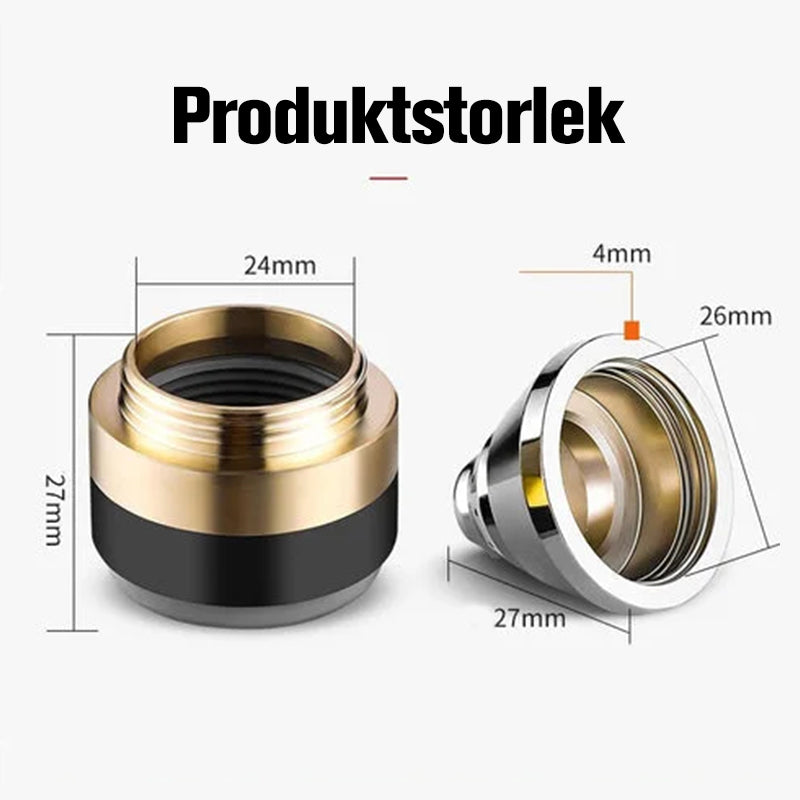 Plasma skärpipa skyddshölje i keramik, hållbar och exakt, idealisk för P80 elektrodpipa med slät yta och hög effektivitet.