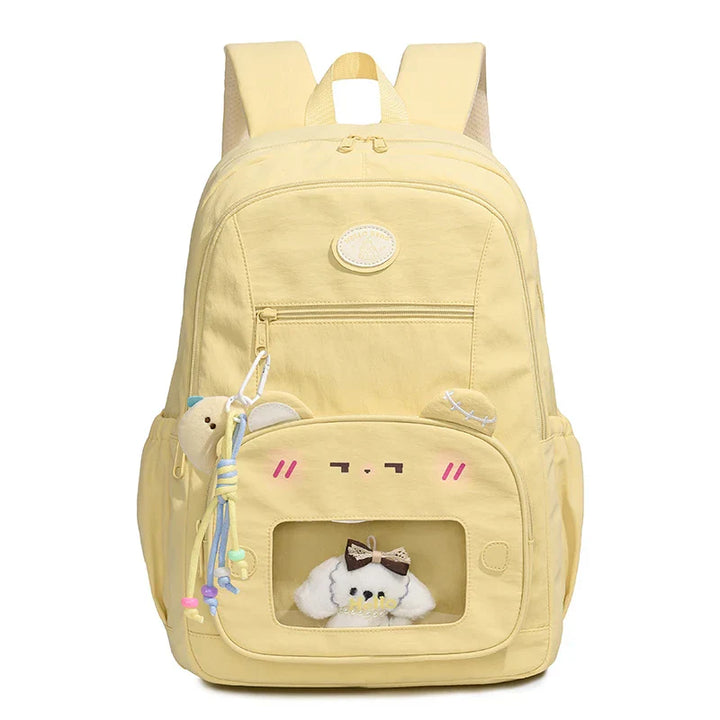 Robust preppy dagryggsäck, tålig för skol- och arbetsmiljö. Rymlig, med laptopfack. Unisex modell.