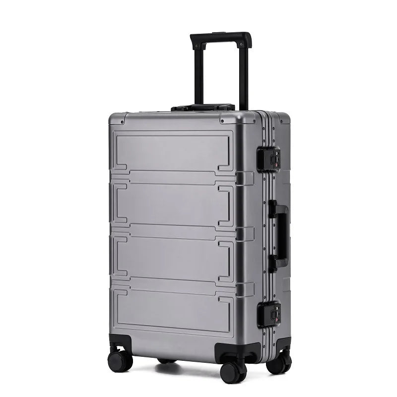 Elegant Pristina hårdskalsresväska för långresor. Robust design med 360-hjul & säkert TSA-lås för ditt bagage.