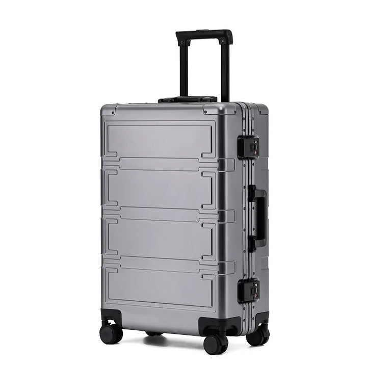 Elegant Pristina hårdskalsresväska för långresor. Robust design med 360-hjul & säkert TSA-lås för ditt bagage.