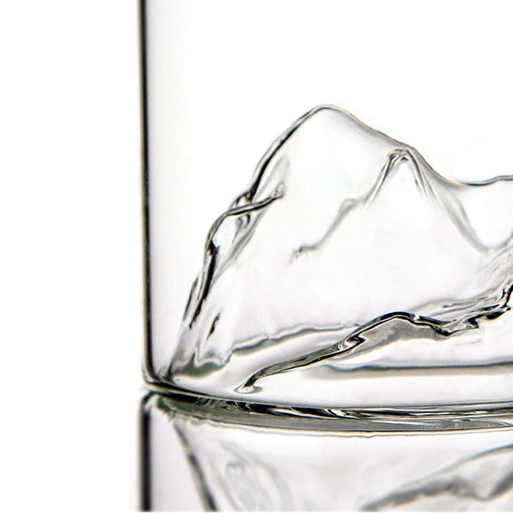 Japanskt whiskeyglas Nuchi 250 ml i transparent kristallglas för barinredning