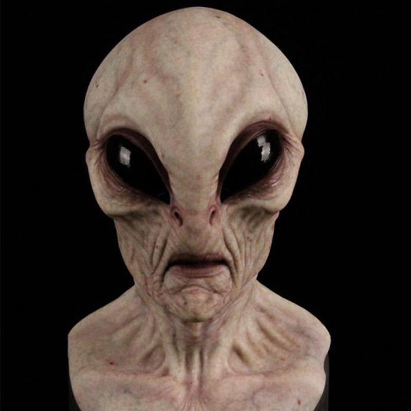 Realistisk Halloween-mask för vuxna, gammal man i latex med detaljrika ansiktsdrag och ansiktshår, perfekt för maskerader.