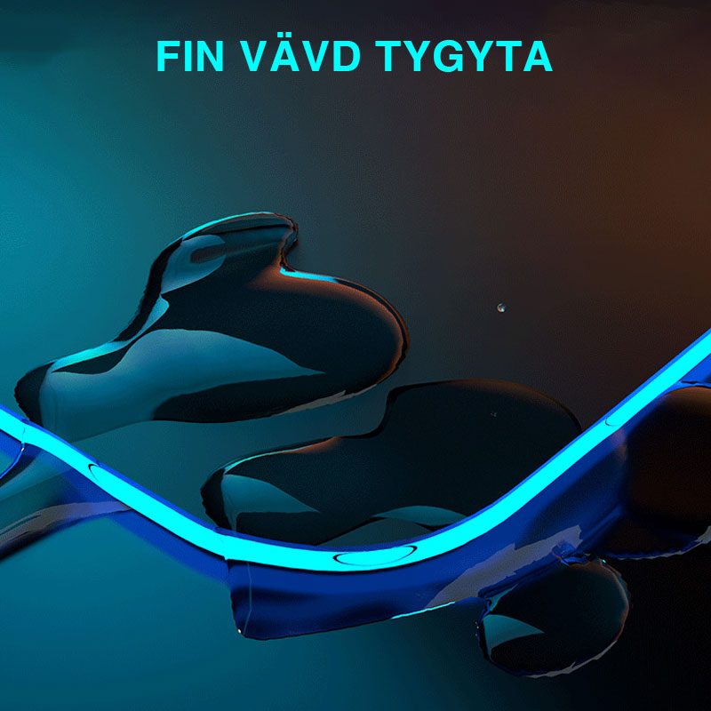 RGB trådlös laddningsmusmatta med stjärnhimmelsdesign, RGB-ljus, mikrotextur, halkfri bas, passar teknik och spel.