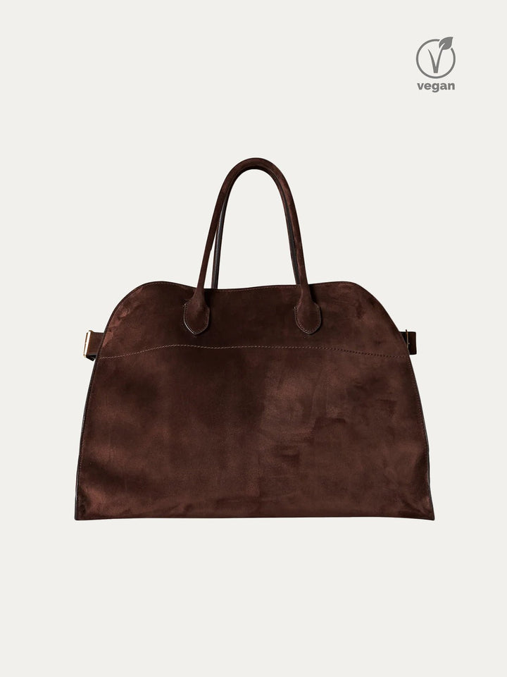 Brun damväska Urban Essential framifrån med bärhandtag