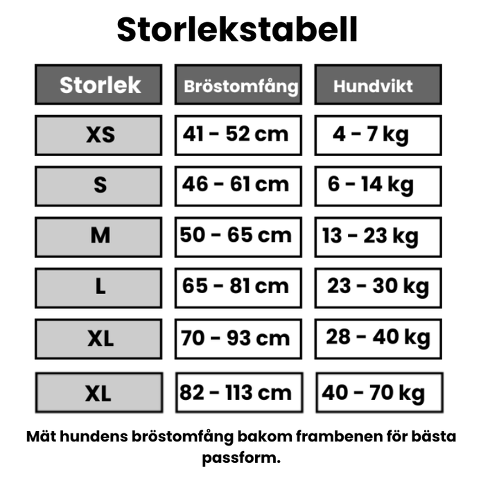 Slitstark hundsele med praktiskt handtag för extra kontroll & säkerhet. Perfekt för träning & dagliga turer.