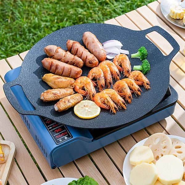 KOREANSK NON-STICK GRILLSKIVA