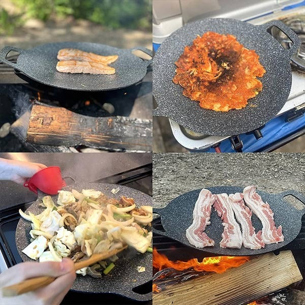 KOREANSK NON-STICK GRILLSKIVA