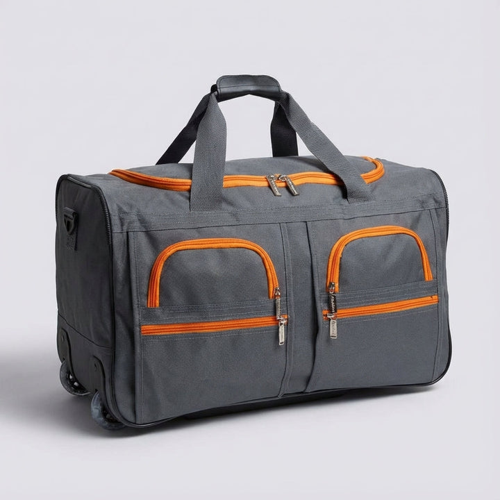 Smart rullväska med hjul, perfekt som bagage och weekendväska för smidig transport.