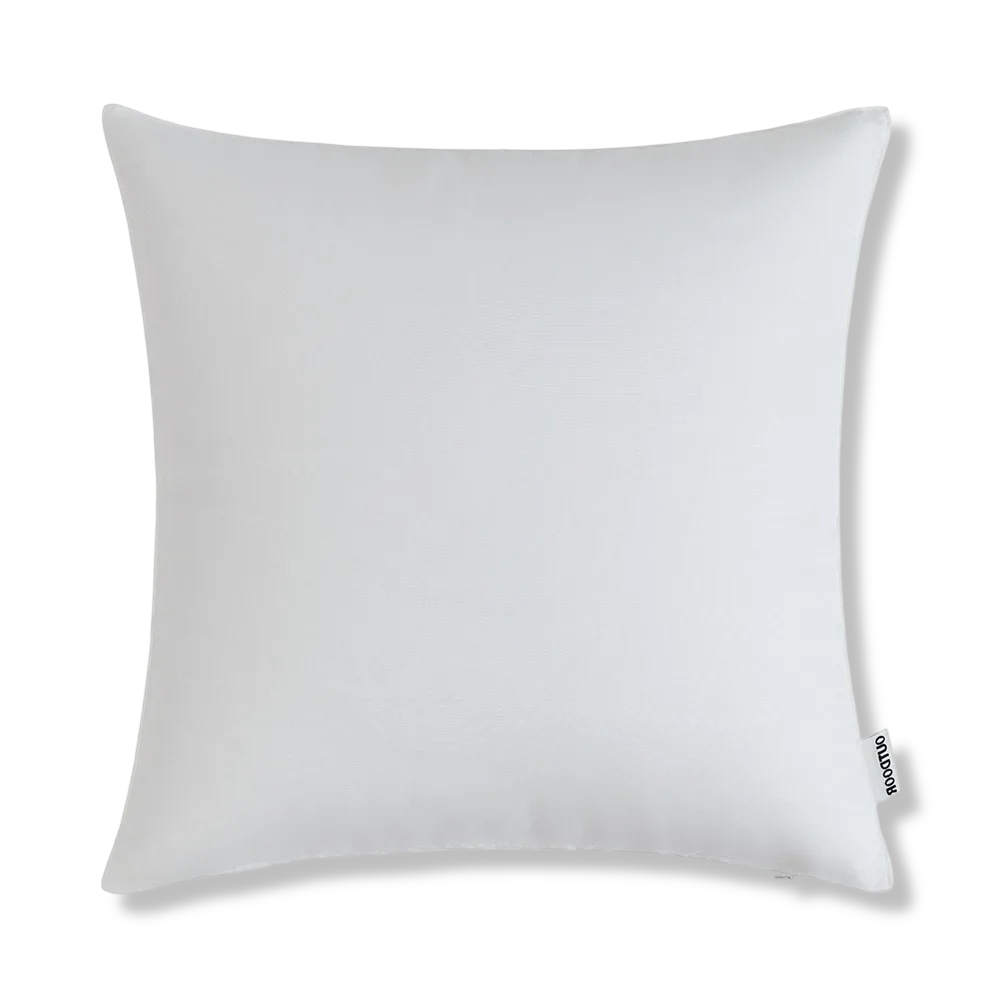 Slitstarkt kuddöverdrag för utomhusbruk. Väderbeständig polyester, 45x45 cm.