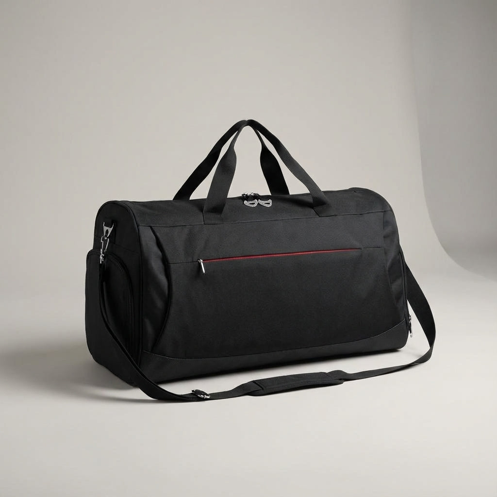 Stor 45L duffelväska för sport, gym & resor. Vattentålig träningsväska med robust oxford-material för all din utrustning.
