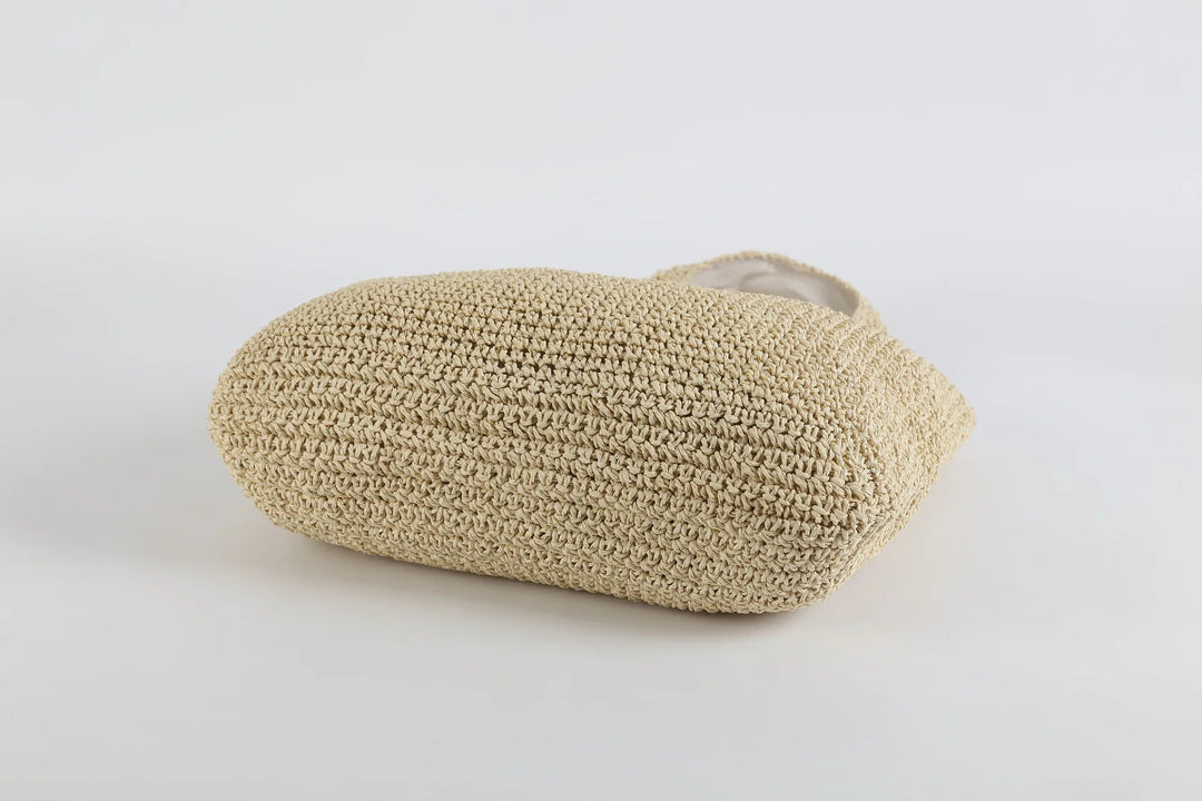 Mode axelväska för kvinnor, rymlig beige tote som passar till varje outfit.