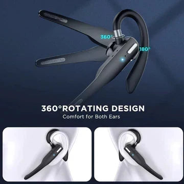 Ergonomiskt trådlöst headset för samtal och musik