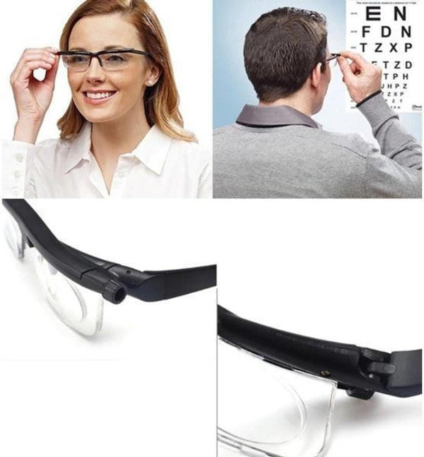 Flexibla unisex glasögon liggande på neutral bakgrund