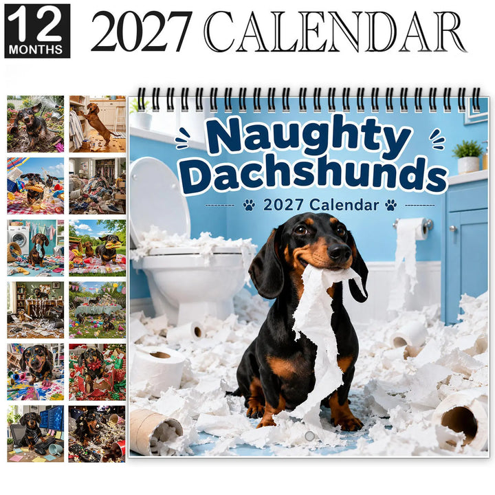 Detaljbild på datumrutnät och illustration i taxkalender