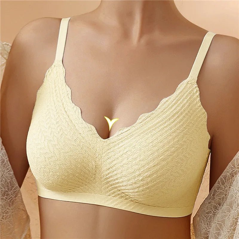 Sienna bygellös bralette, designad för mjukt stöd och oslagbar komfort. Idealisk som vardagsbehå under alla kläder.