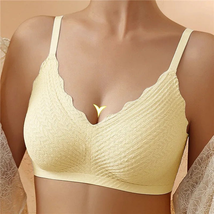 Sienna bygellös bralette, designad för mjukt stöd och oslagbar komfort. Idealisk som vardagsbehå under alla kläder.