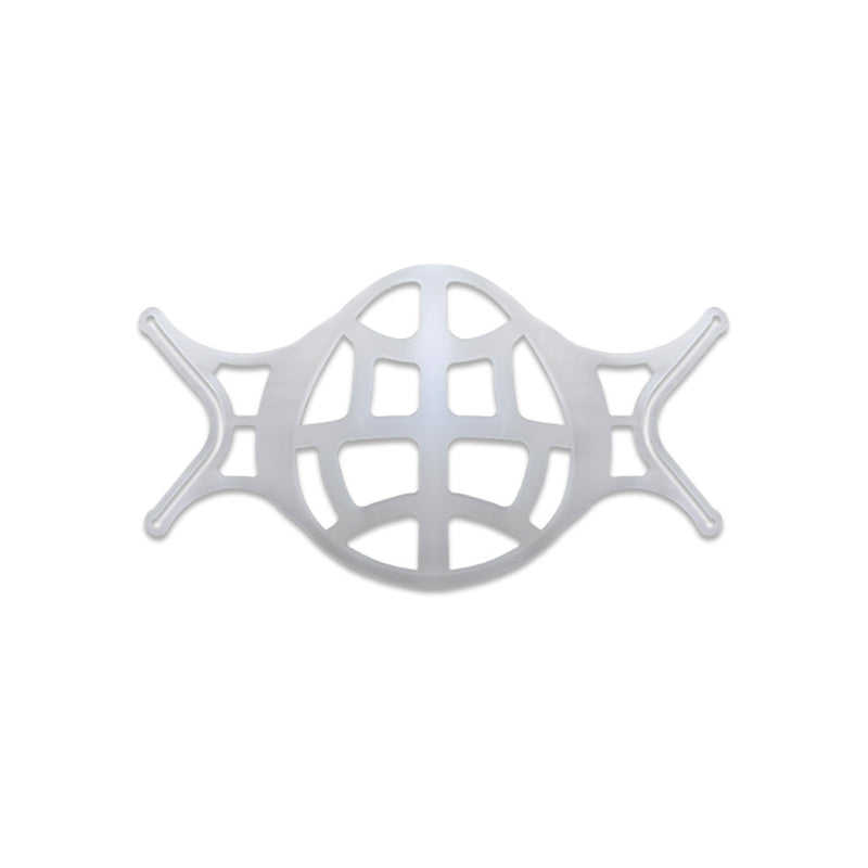 Silikonmaskhållare med 3D-design, mjuk silikon, ökat andningsutrymme, återanvändbar, bekväm för daglig användning.