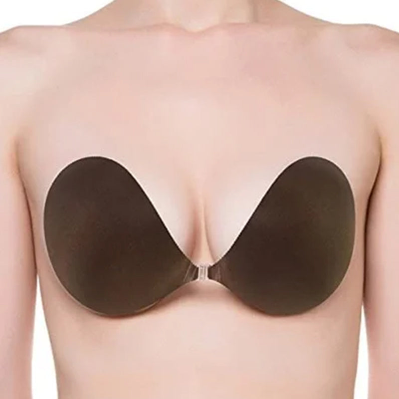 Osynlig självhäftande BH som ger naturlig lyft för djupt urringade klänningar och eleganta tillfällen.