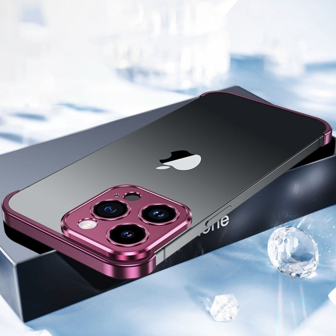 Exklusivt iphone-tillbehör med ultratunt metallskal