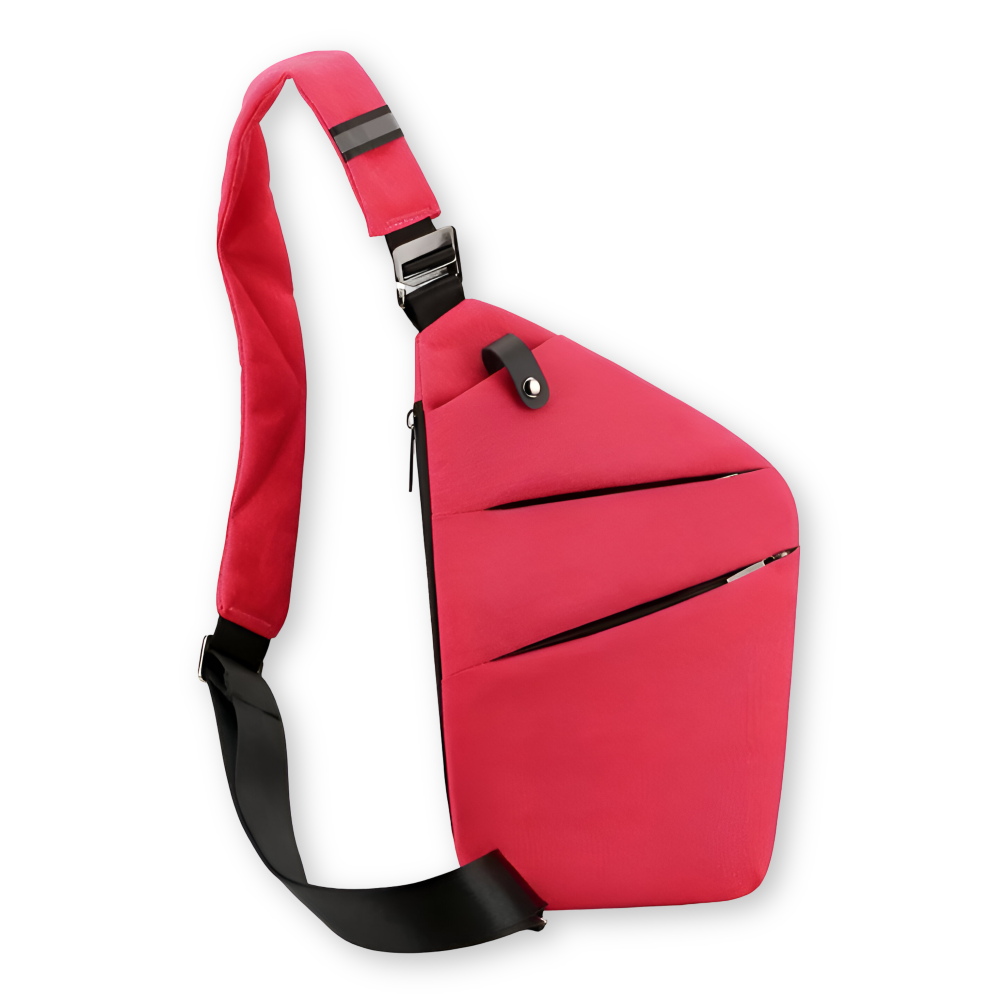 Minimalistisk anti-tjuv herr cross body väska, slimmad för stad och säkra resor.
