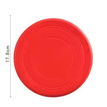 Säker och hållbar hundfrisbee för energiska hundar. Perfekt hundleksak för utomhusbruk och träning.