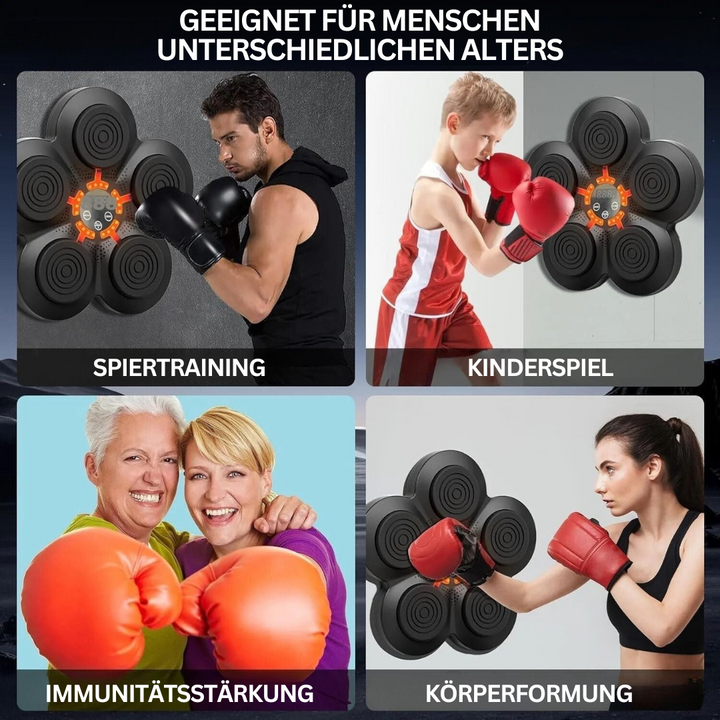 Avancerad boxmaskin för effektiv konditions- och slagträning. Smart interaktiv design för hemmafitness.