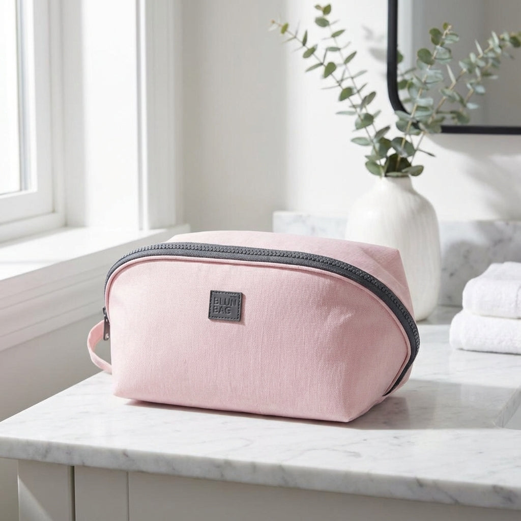 Smidig resenecessär för effektiv packning. Unisex hygienväska med flera fack för organiserad förvaring.