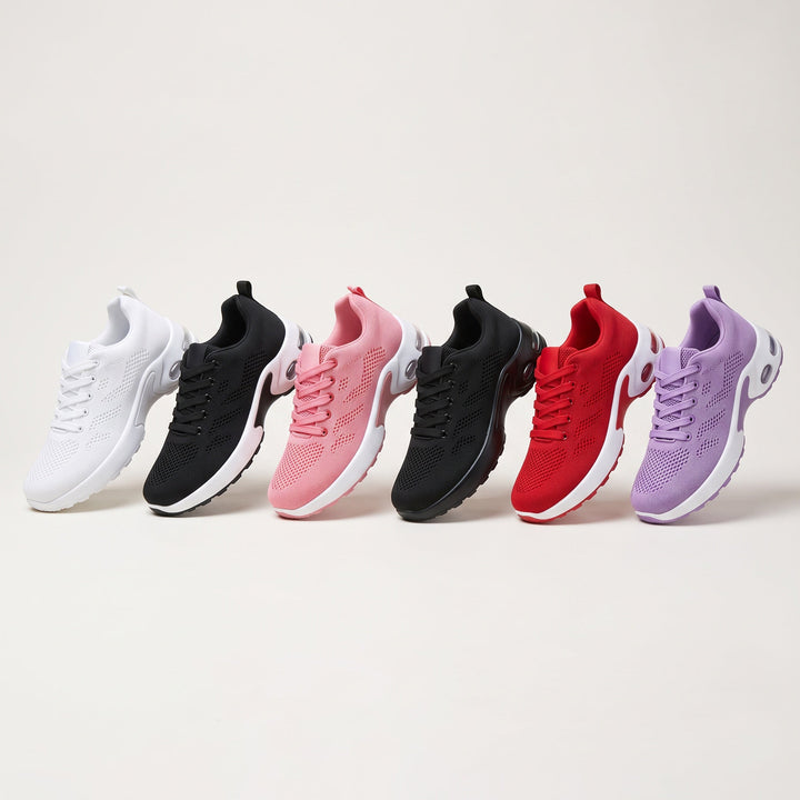 Zvarelo sneakers uppradade i sex olika färger som packshot