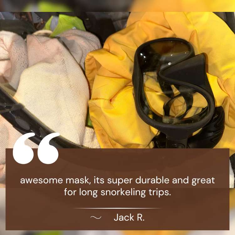 Unisex snorkelmask redo för bad, simning och semester